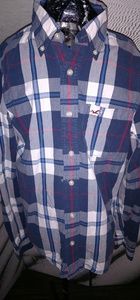 Hollister Plaid Button Down Shirt